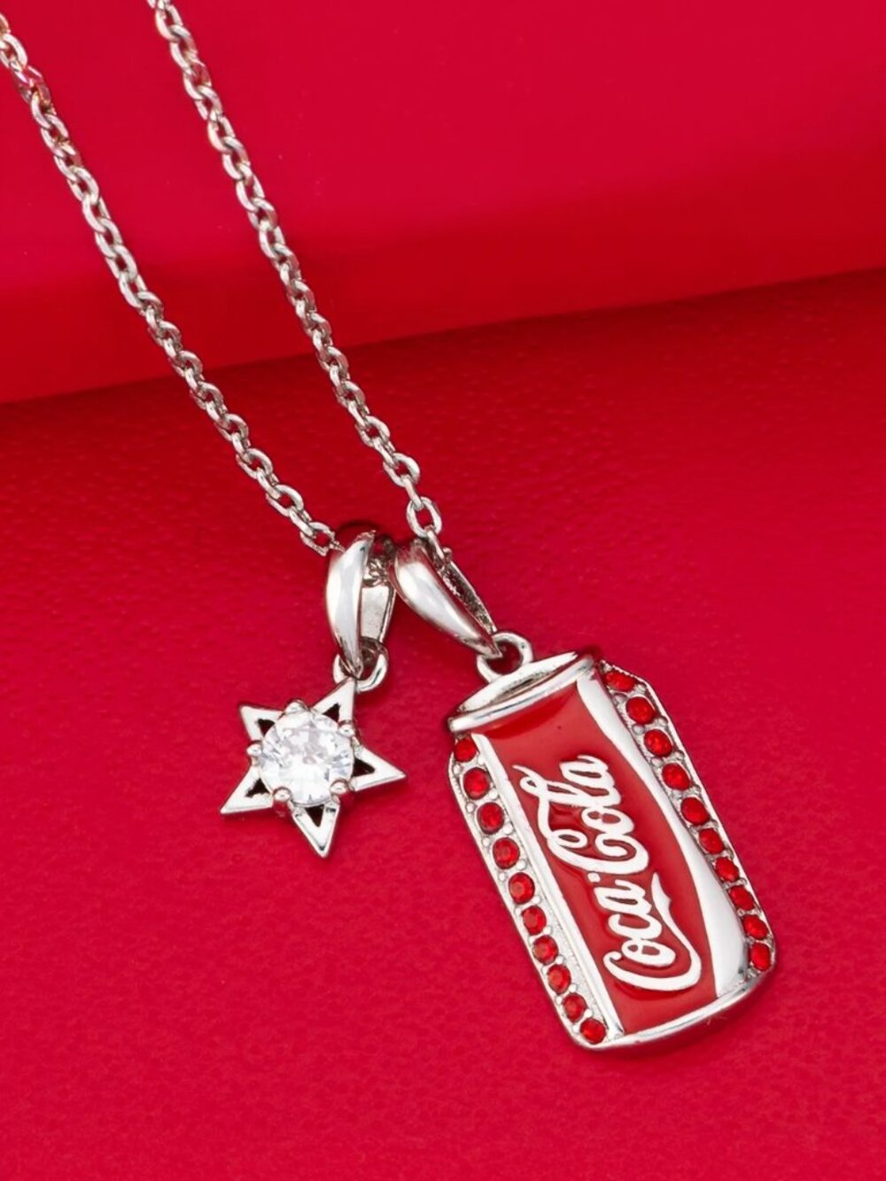 Coke / Coca Cola Necklace, Charmed Aroma Coke Collaboration